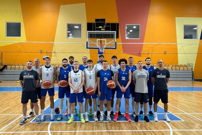 Збірна України з баскетболу розпочала підготовку до пре-кваліфікації ЧС