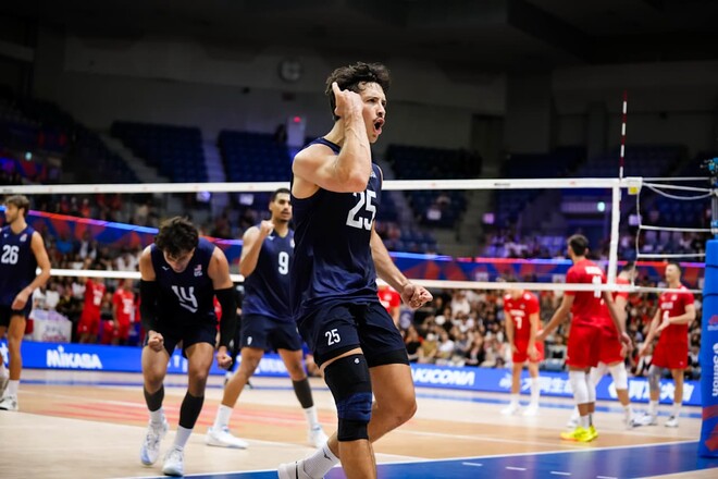 Ліга націй з волейболу. США здобули важливу перемогу в боротьбі за плей-офф