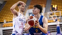 Сборная Украины U-20 по баскетболу уступила Сербии в 1/8 финала ЧЕ