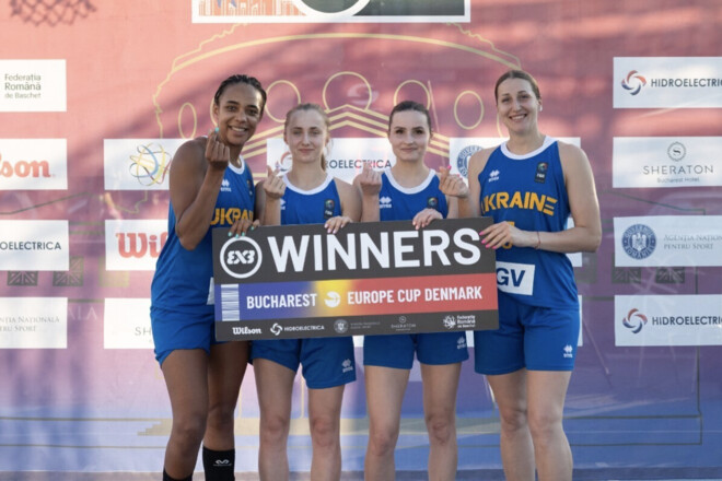 Женская сборная Украины по баскетболу 3х3 узнала соперников на ЧЕ