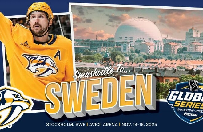 НХЛ. Питтсбург и Нэшвилл приедут играть в Европу