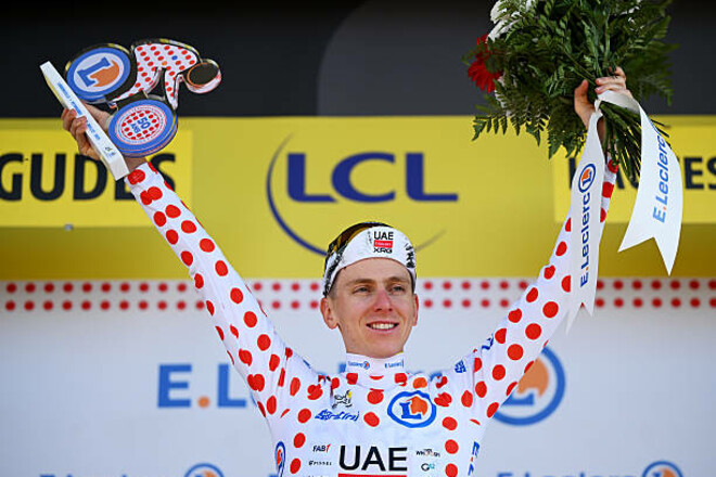 Tour de France 2025. Тадей Погачар выиграл горную разделку