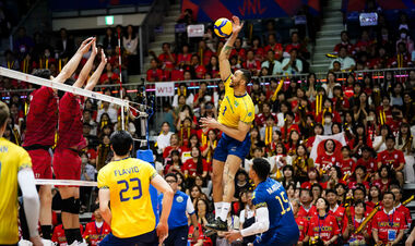 Лига наций по волейболу. Бразилия уверенно обыграла Японию на ее площадке