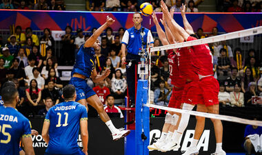 Турция – Бразилия. Лига наций по волейболу. Смотреть онлайн LIVE трансляция