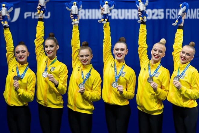Украинские грации стали вице-чемпионками Универсиады-2025