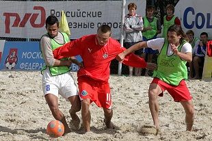 Локо готовится к финалу Кубка России по пляжному футболу
