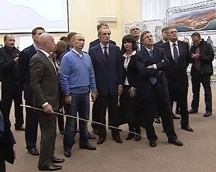 Владимир Путин и делегация МОК посетили Сочи