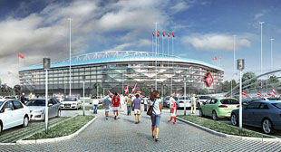 Спартак получил разрешение на строительство нового стадиона