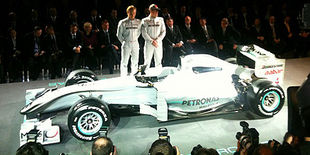 Mercedes GP представил раскраску машины