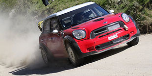 Гравийные тесты Mini WRC (+ФОТО)
