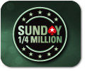 Украинец выиграл $30 076 на PokerStars Sunday 1/4 Million