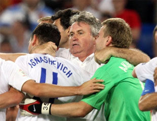 ХИДДИНК: «Уверен, что Россия пройдет на Евро-2012»