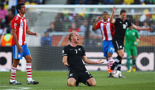Парагвай - Новая Зеландия - 0:0. Парагвай в 1/8 финала