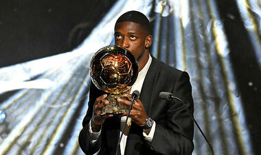 Роналдиньо обратился к Дембеле после церемонии награждения ЗМ