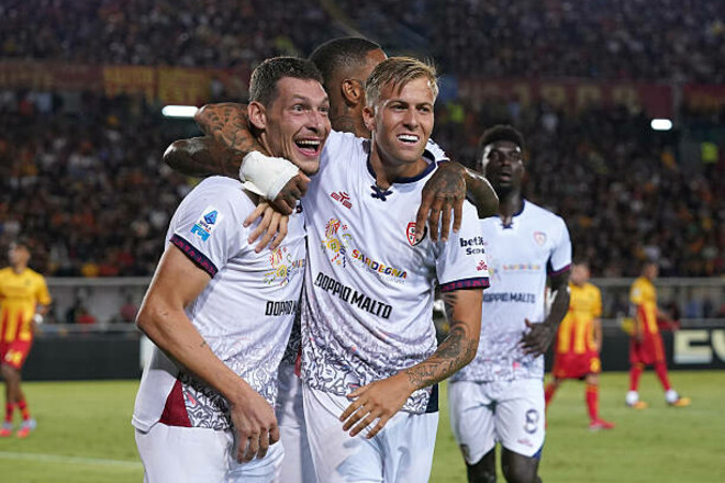 Кальярі – Фрозіноне. Дивитися онлайн. LIVE трансляція