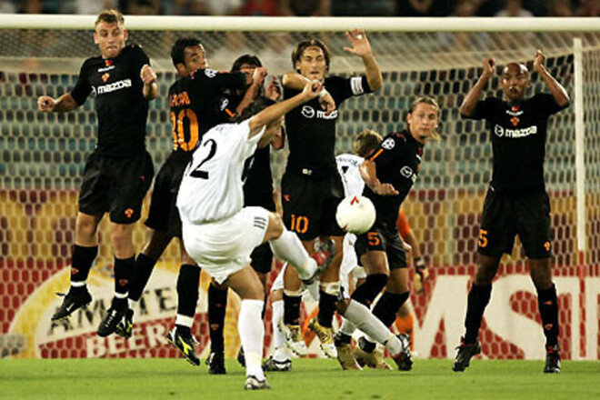 Лучшие матчи украинских клубов в еврокубках. Римская кровь