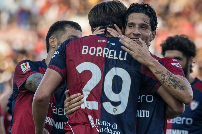 Кальярі розгромив Фрозіноне і вийшов до 1/8 фіналу Кубка Італії