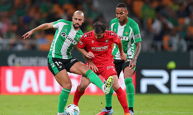 Бетис обыграл Осасуну и вошел в зону еврокубков. Турнирная таблица Ла Лиги