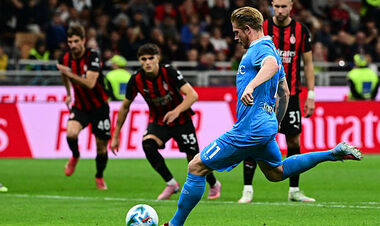 Милан – Наполи – 2:1. Как забил Де Брюйне. Видео голов и обзор матча