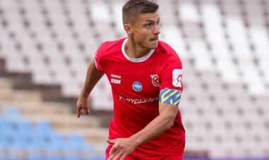 Игра с ЛНЗ стала юбилейной для капитана Кривбасса