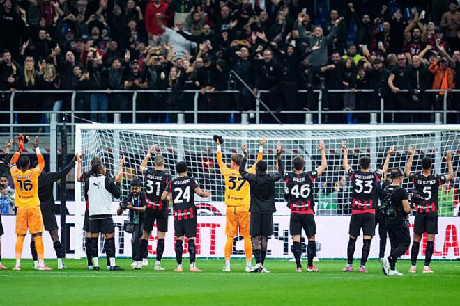 Падіння чинного чемпіона від колишнього. Статистика матчу Мілан – Наполі