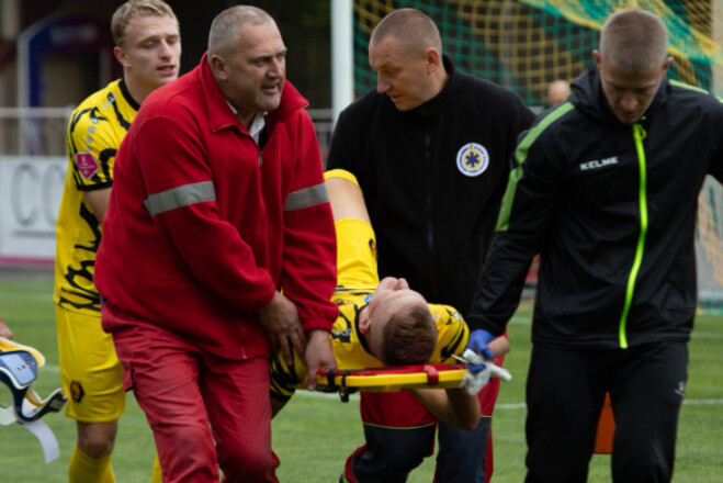 Потрібна операція. Гравець клубу Першої ліги отримав серйозне ушкодження