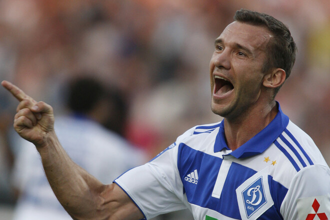 Динамо тепло поздравило Андрея Шевченко с днем ​​рождения