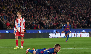 ВІДЕО. Ціною плеча: Ольмо забив другий гол для Барселони проти Атлетіко