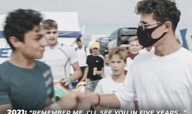 Дебютант Ф1 обратился к Норрису: «Запомни меня. Увидимся через пять лет»