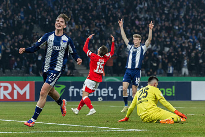 Рекорд Беллінгема впав. 16-річний гравець Герти забив в Кубку Німеччини