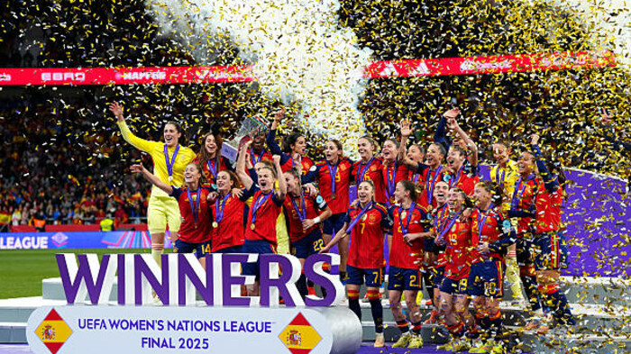 В битве Испании и Германии определен победитель женской Лиги наций