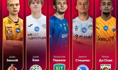 Обнародована символическая пятерка 11-го тура чемпионата Украины