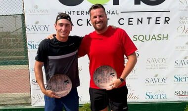 ФОТО. Украинский теннисист в конце ноября завоевал 44-й парный трофей ITF