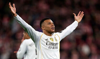 ВИДЕО. Мбаппе дальним ударом оформил дубль в матче Реала против Атлетика