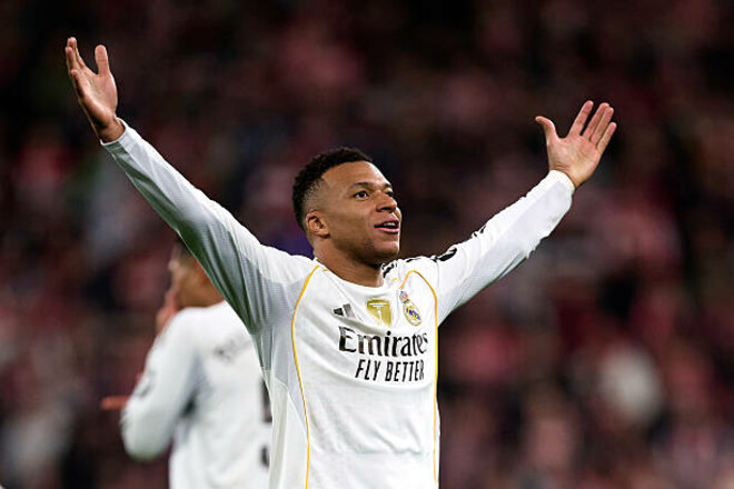 ВИДЕО. Мбаппе дальним ударом оформил дубль в матче Реала против Атлетика