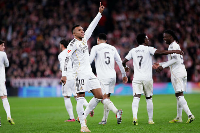 Мбаппе знову у вогні. Реал перервав серію невдач у Ла Лізі