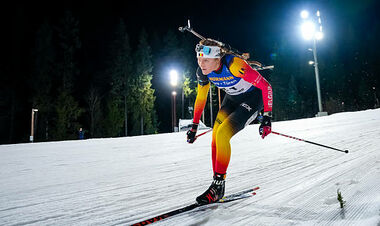 Бельгийская биатлонистка установила новый рекорд страны на Кубке мира