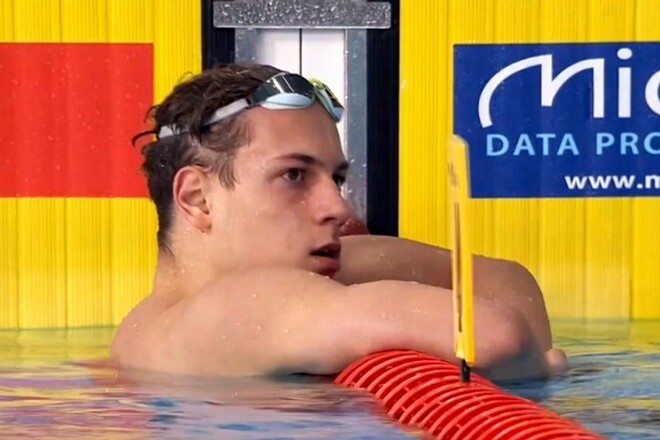Трояновский установил рекорд Украины на чемпионате Европы по плаванию