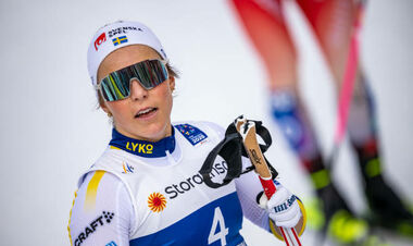 Лыжные гонки. Шведский подиум и падение: как прошел женский спринт КМ