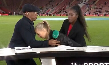 ВІДЕО. Англійська журналістка впала у прямому ефірі