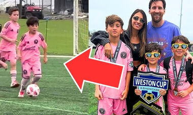 ВІДЕО. Наймолодший син Мессі шокував своїм проходом