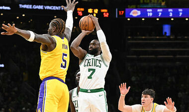 НБА. Юта с Михайлюком опозорилась против Нью-Йорка, Бостон одолел Лейкерс