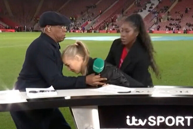 ВІДЕО. Англійська журналістка впала у прямому ефірі