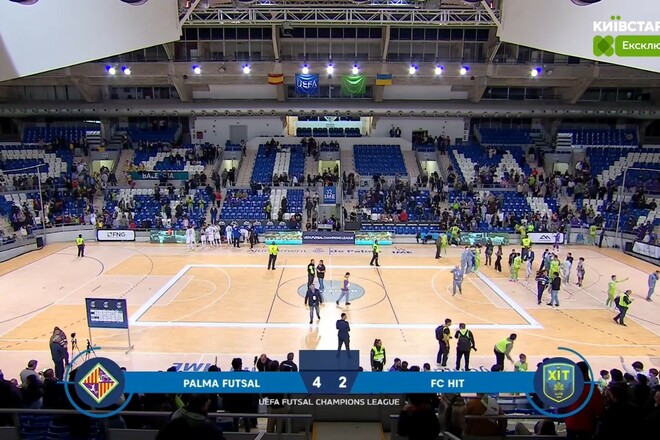 Пальма Футзал – ХИТ Киев – 4:2. ЛЧ по футзалу. Видео голов и обзор
