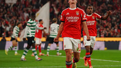 Судаков забил, Трубин пропустил. Бенфика и Спортинг сыграли вничью в дерби