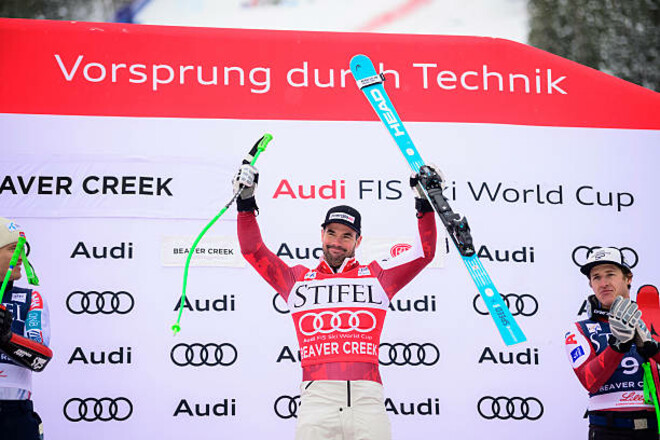 Гірські лижі. У складних умовах визначився переможець супергіганта КС