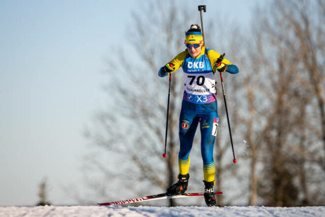 Украинская биатлонистка установила собственный антирекорд на Кубке мира
