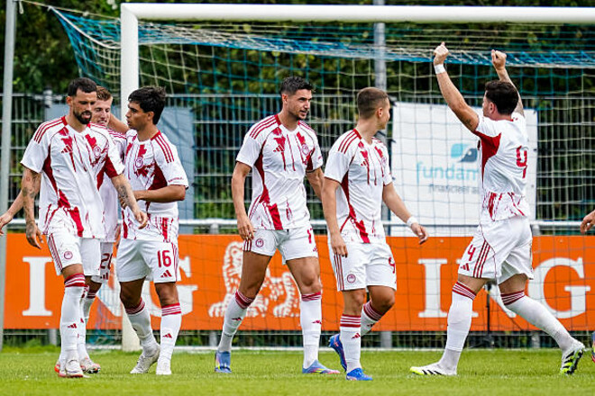 Яремчук без гола. Олимпиакос с украинцем уничтожил соперника в Греции