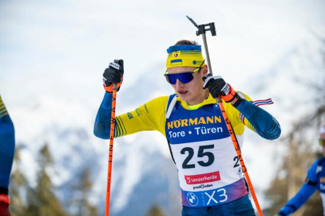 Украинский биатлонист – о спринте: «Обидно за промах. Было нелегко»