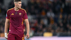 Тренер Роми розповів про ситуацію Довбика. І розкритикував форвардів